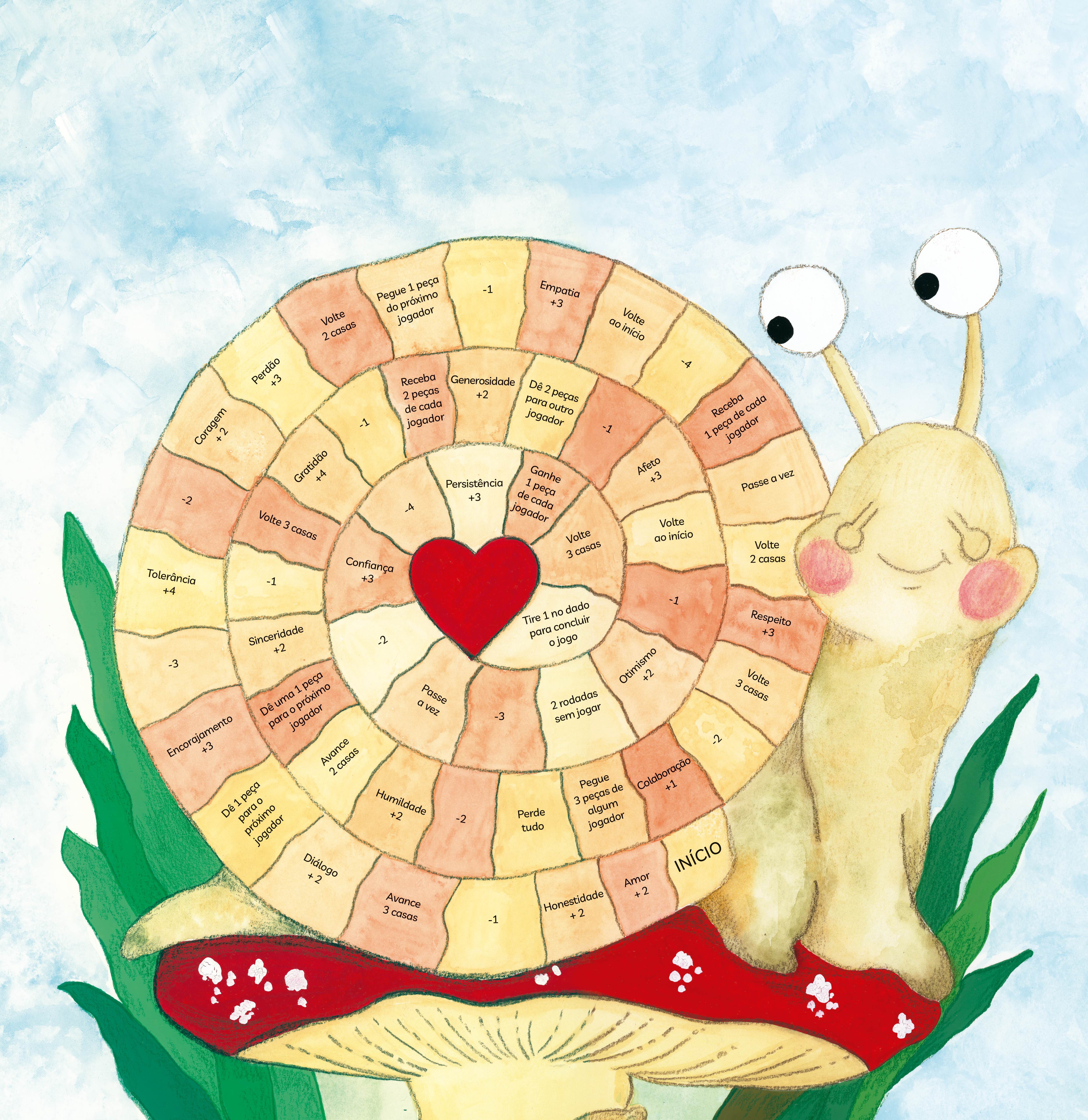 Caixa e cartas do livro-jogo Cultivando as Relações